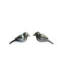 Hasto by Hasti Oxidised German Silver Bird Motif Stud Earrings for Women | Navratri Earrings, Ethnic Kurti Earrings, Garba Jewellery & Saree Wear