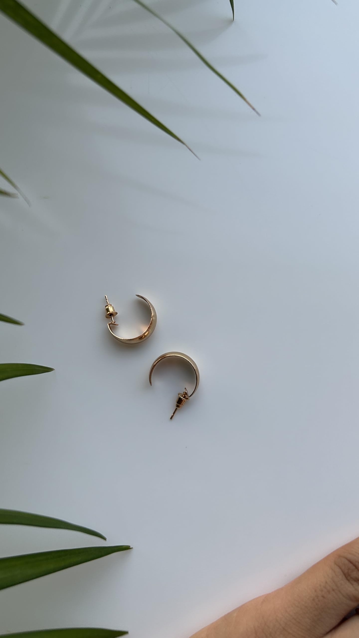 12 Gold Hoop Earrings Combo Set for Women | Chunky, Twisted & Minimal Korean Hoop Earrings Pack | Trendy Gold Plated Statement Earrings for Girls | Everyday Fashion Jewelry