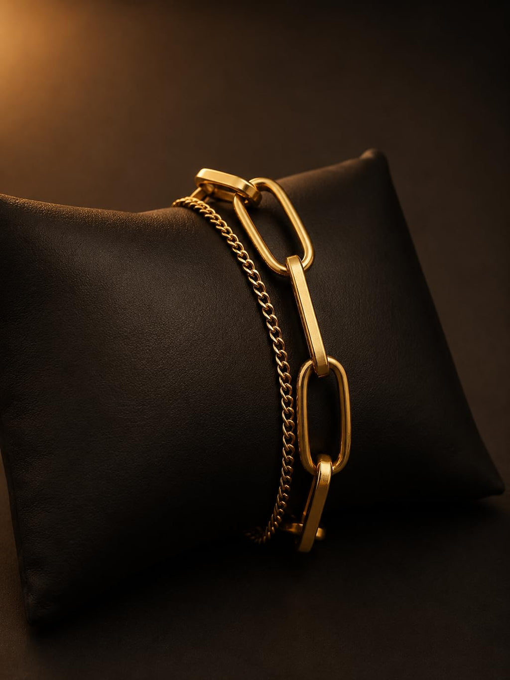 Hasto by Hasti Rope Wrap Bracelet for Women | Gold Plated Stainless Steel | Anti-Tarnish Adjustable for Daily Wear, Office, Party
