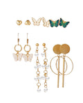 Modern Butterfly Inspired Drop Earrings for Women