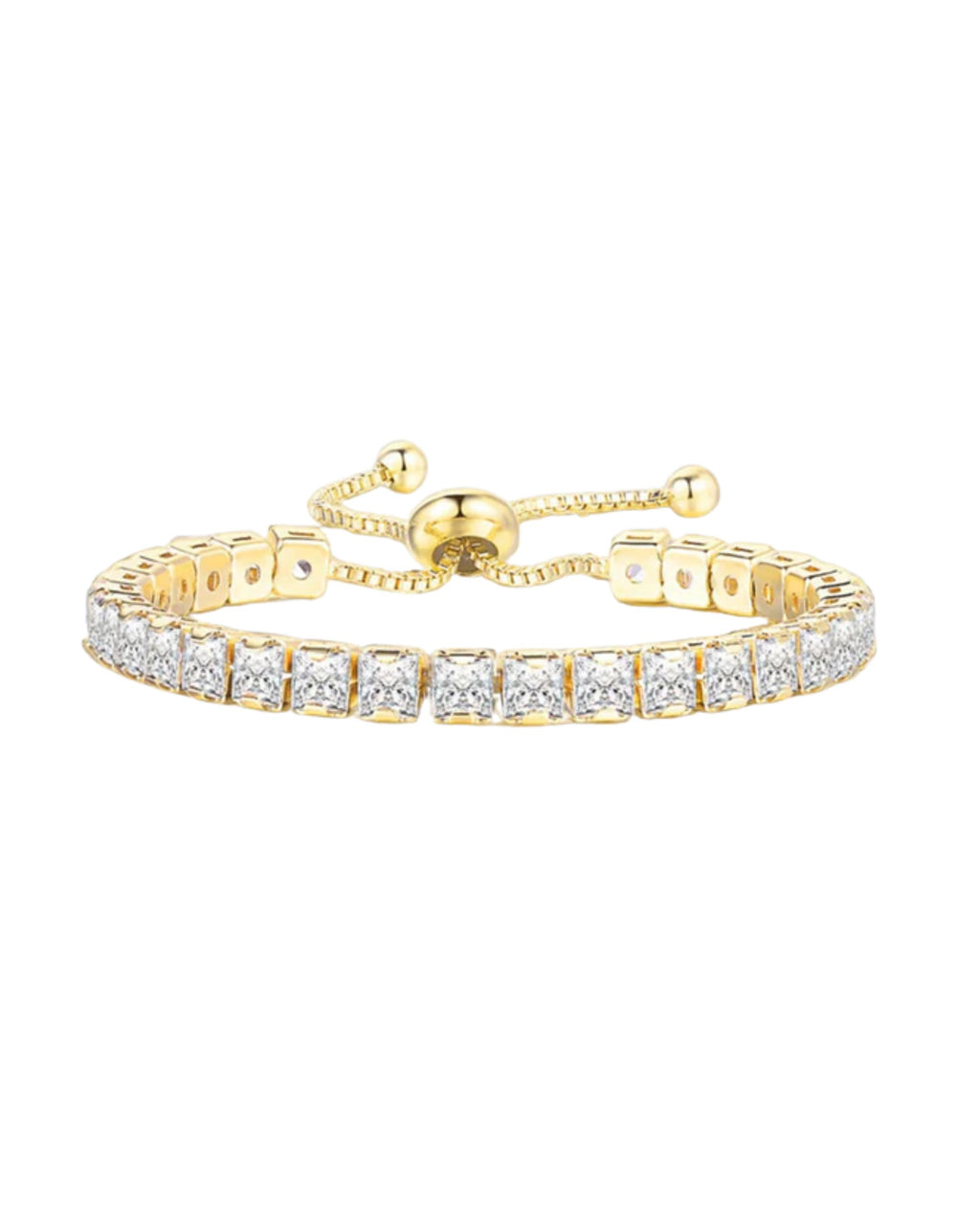 Tennis Bracelet for Women - Rose Gold