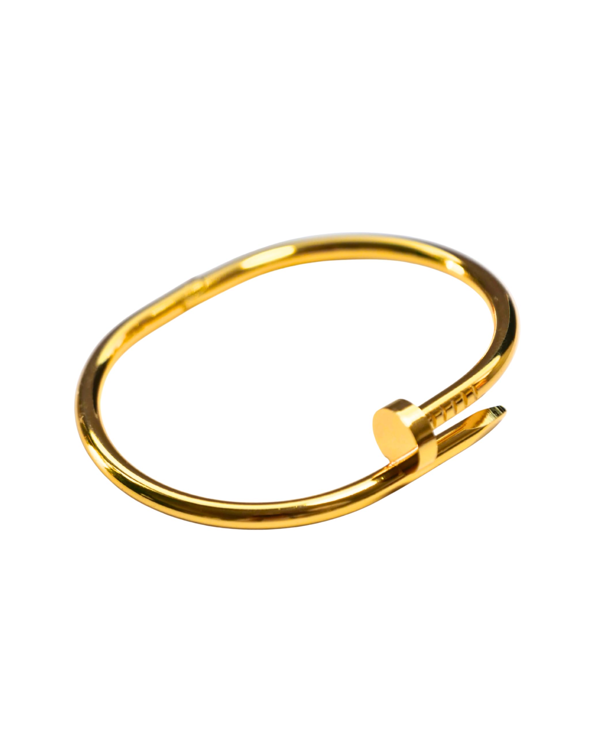 Hasto by Hasti Golden Nail Cuff Bracelet
