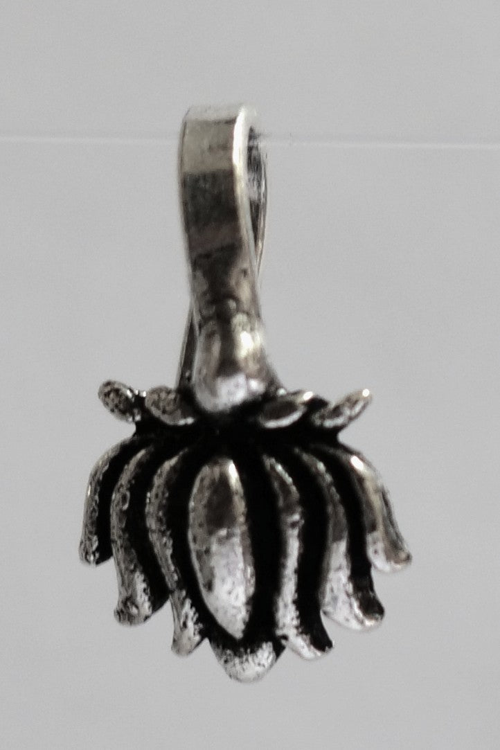 Hasto by Hasti Oxidised Silver-Tone Clip-On Nose Pins for Women, Floral & Geometric Patterns