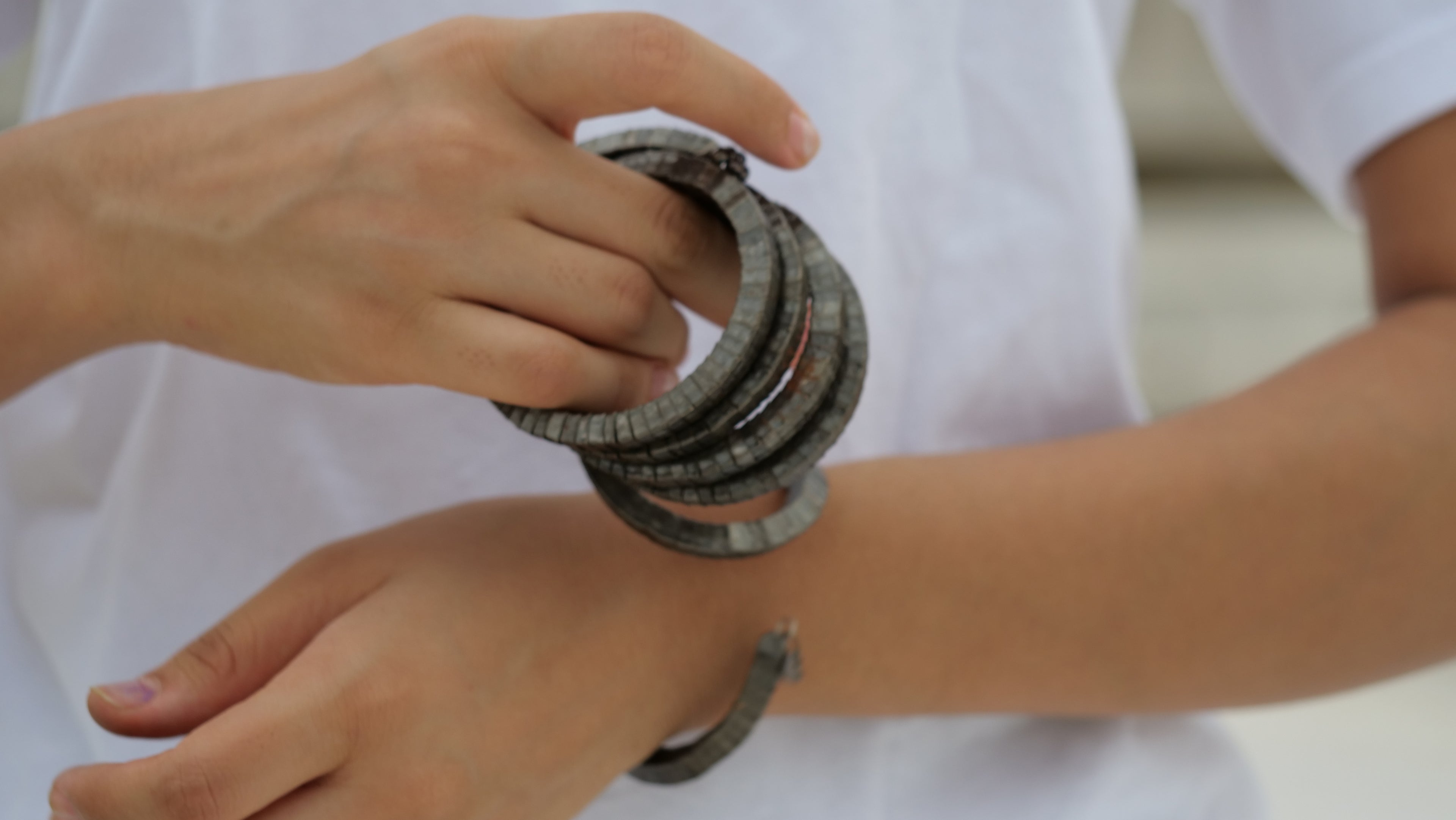 Brick Coil Bracelet