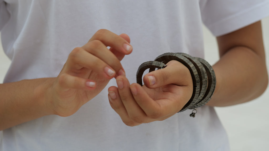 Brick Coil Bracelet
