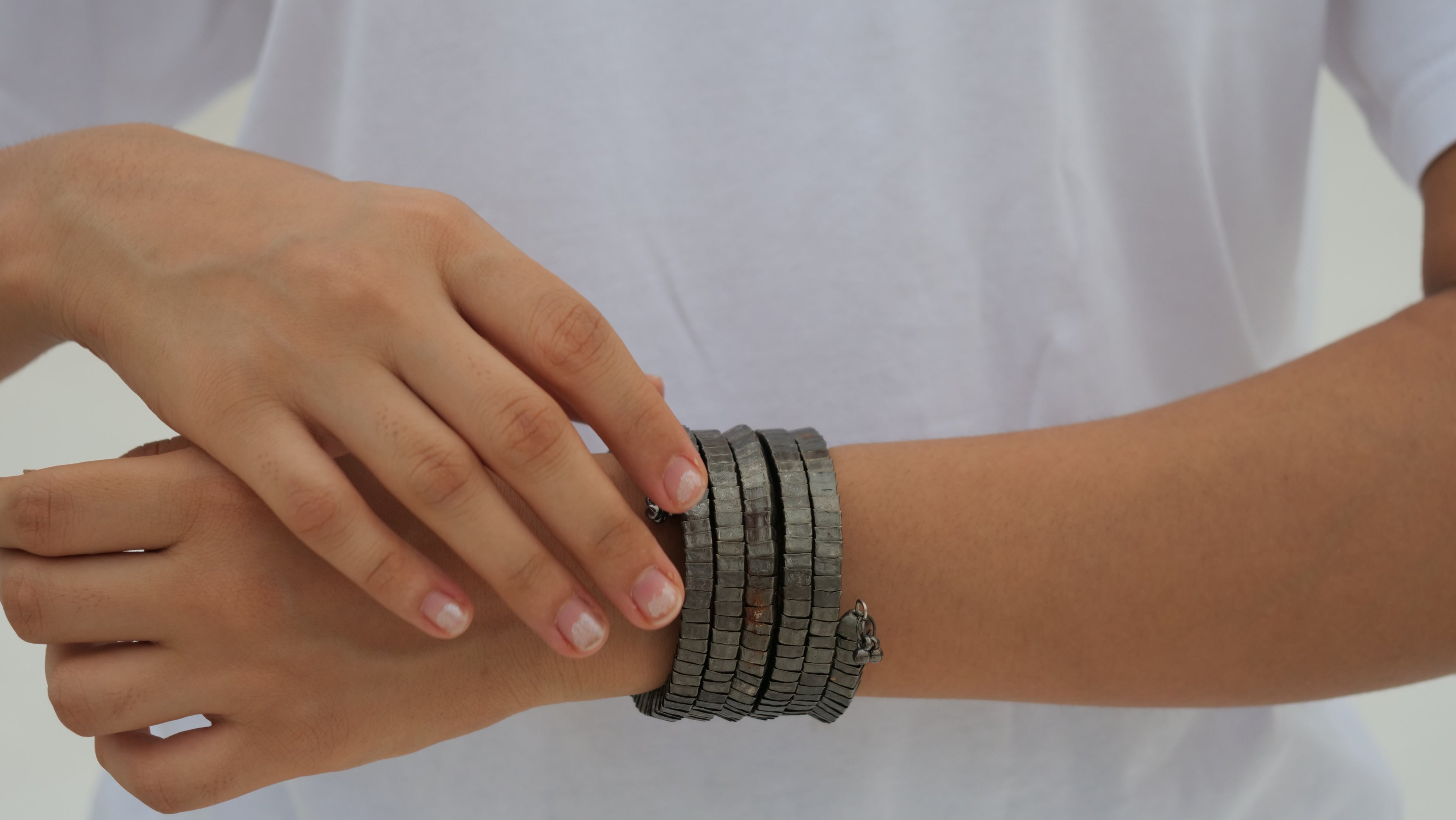 Brick Coil Bracelet