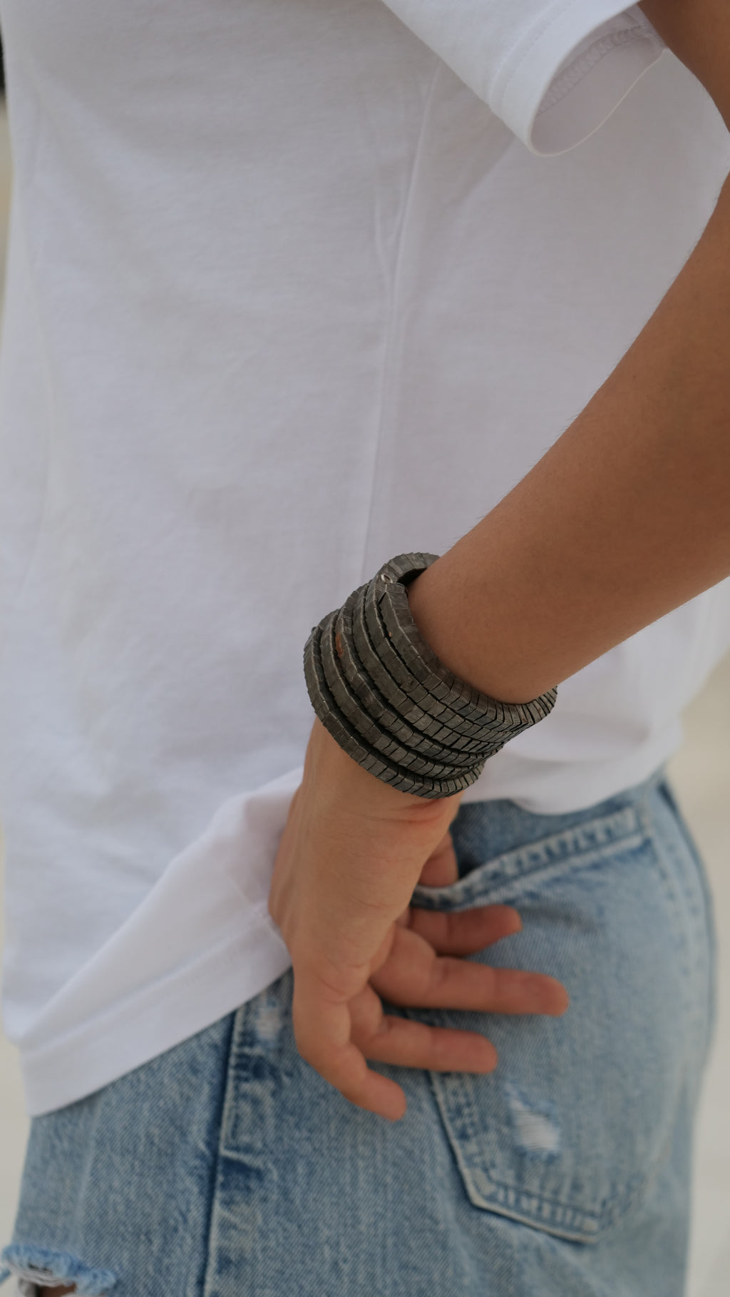 Brick Coil Bracelet