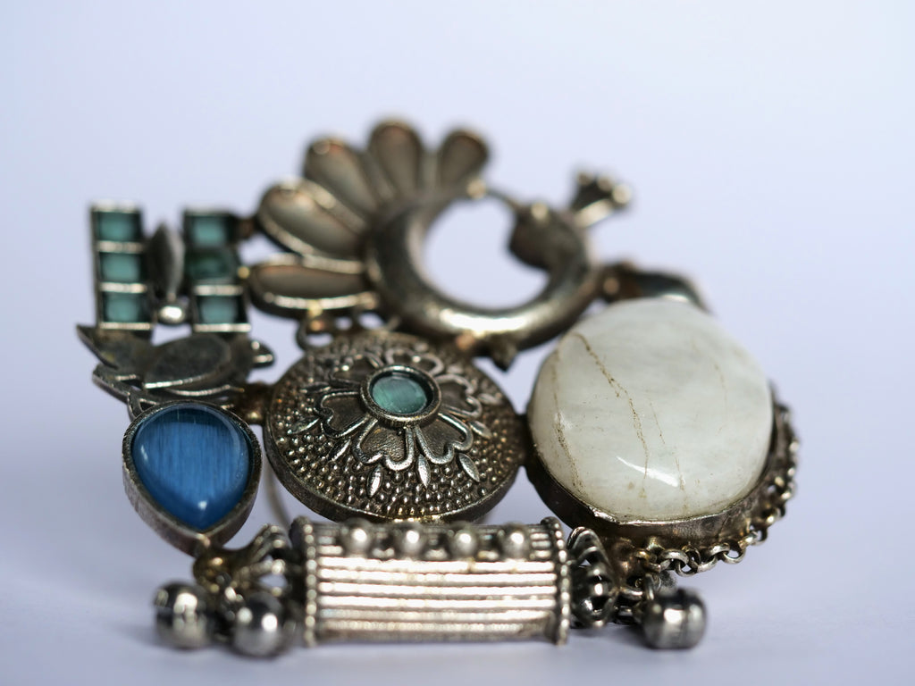 Peacock Mint One-of-a-Kind Statement Ring for Women
