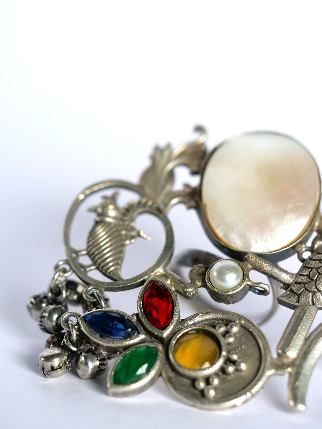 Pearl Bird One-of-a-Kind Statement Ring for Women