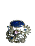 Lapis Peacock One-of-a-Kind Statement Ring for Women