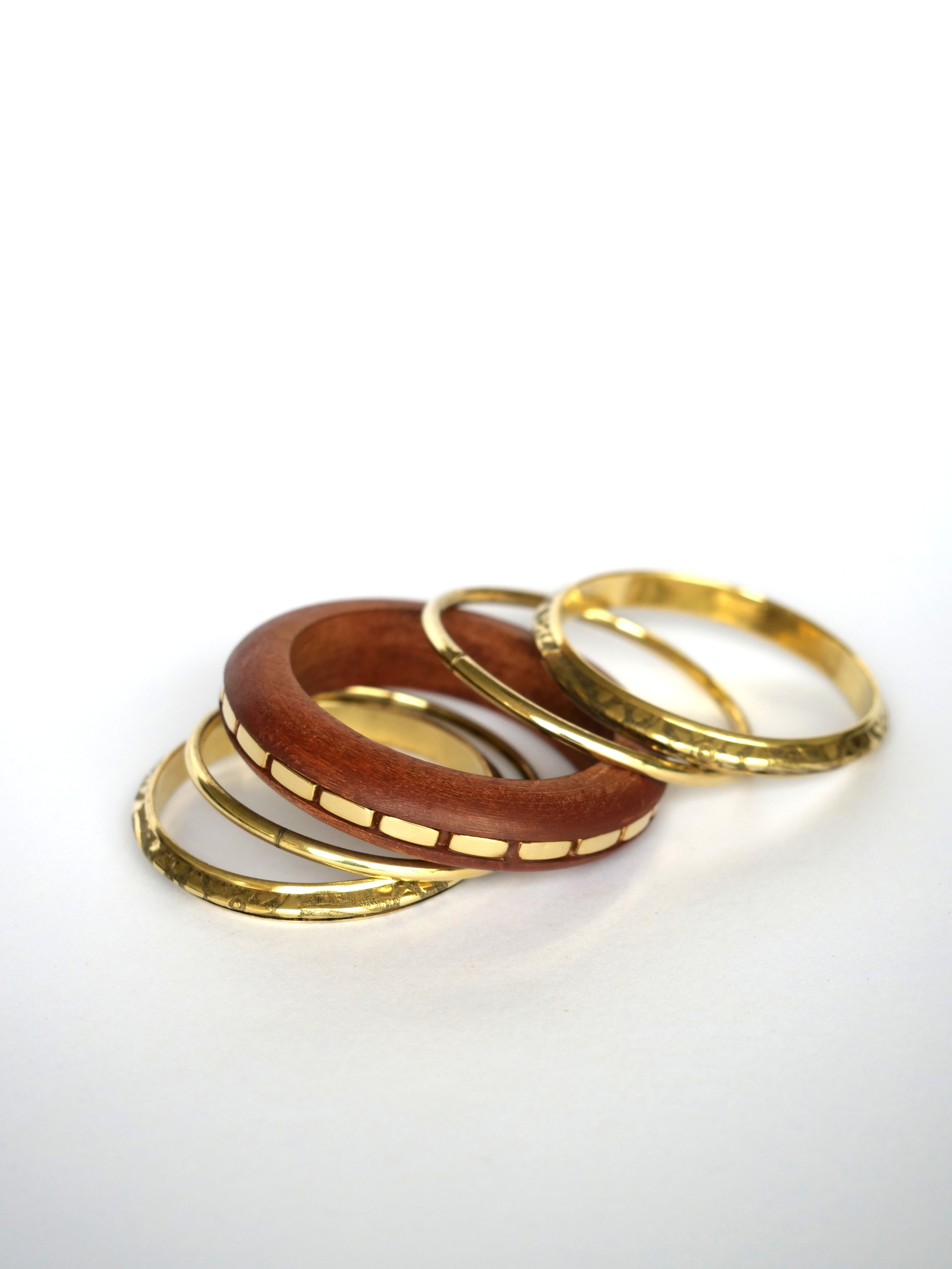 The Gold Bangle Stack