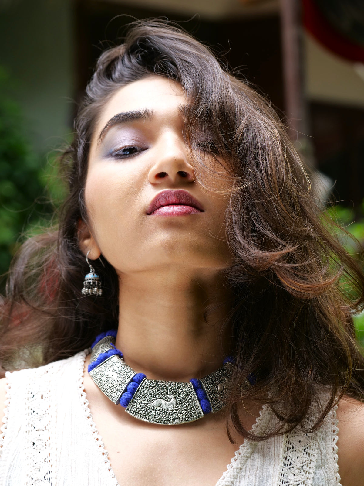 The Indigo Relic Necklace