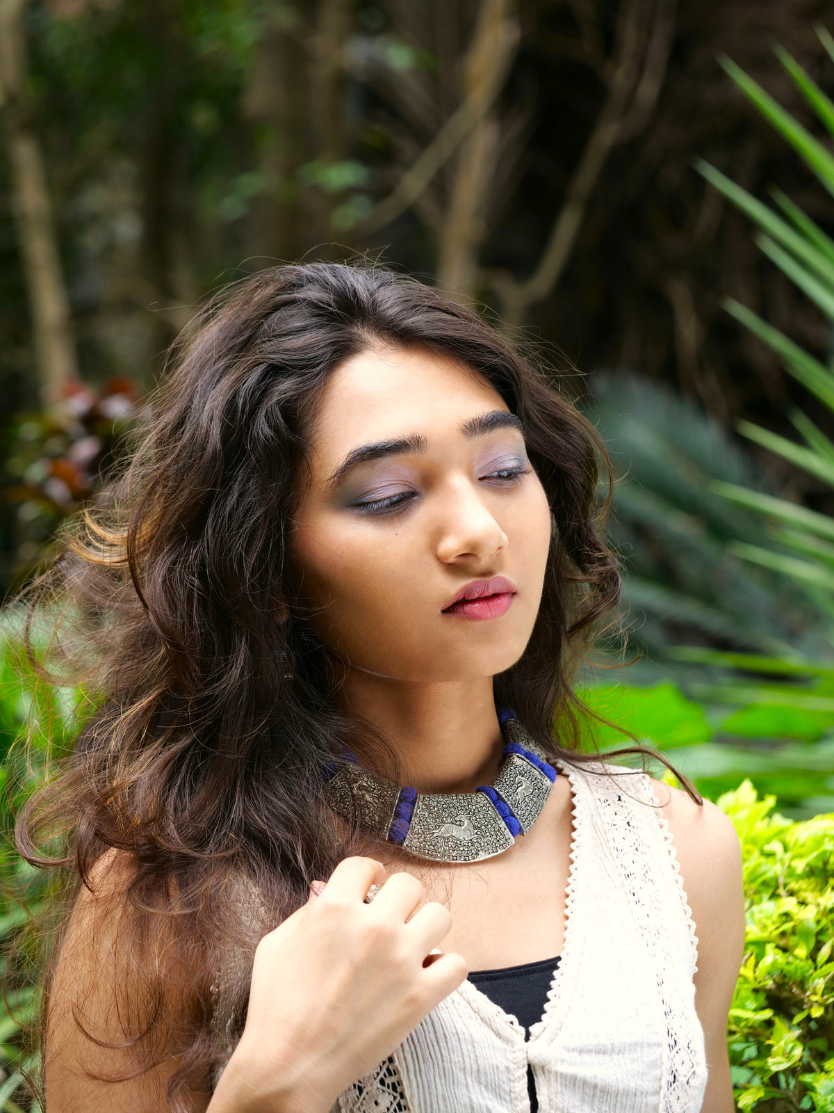The Indigo Relic Necklace